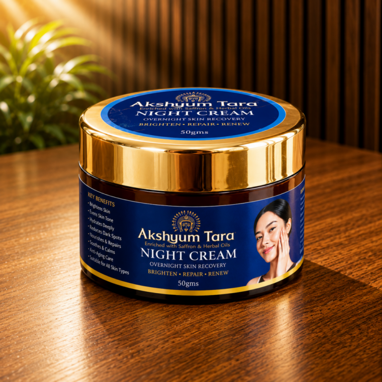 Akshyum Tara Saffron Brightening Night Cream