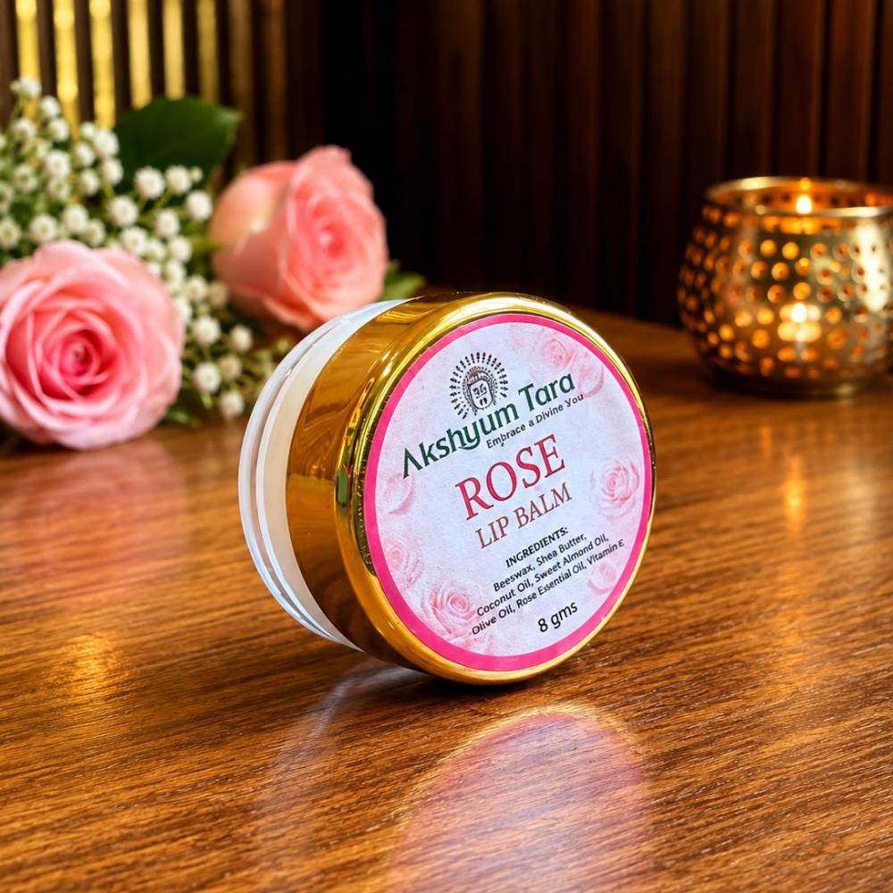 Akshyum Tara Rose Lip Balm