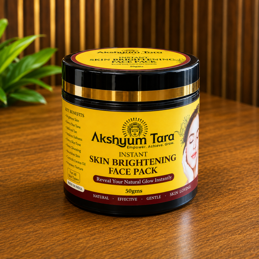 Akshyum Tara Instant Organic Skin Brightening Face Pack